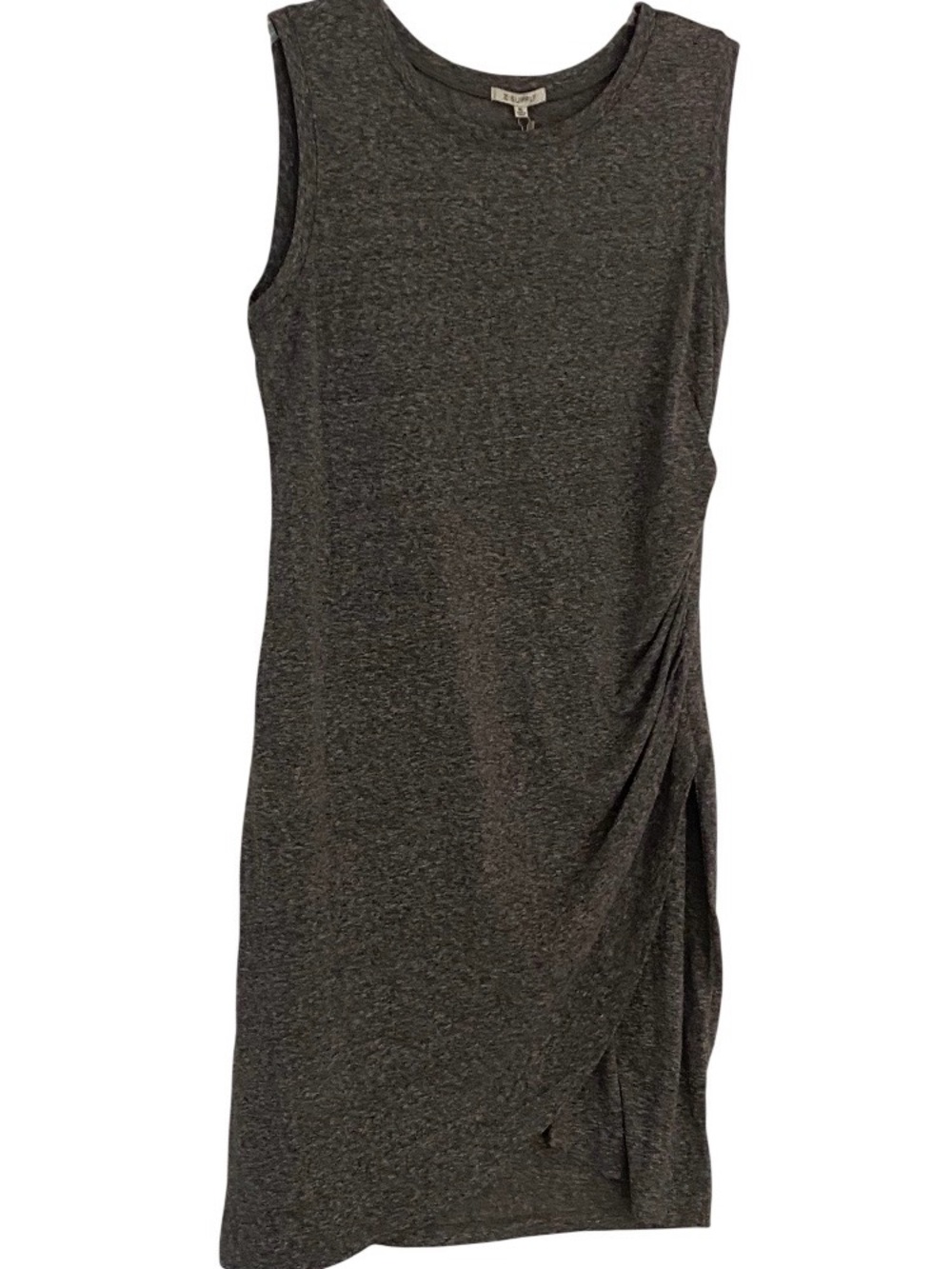 Z Supply Heather Gray Sleeveless Sheath Dress